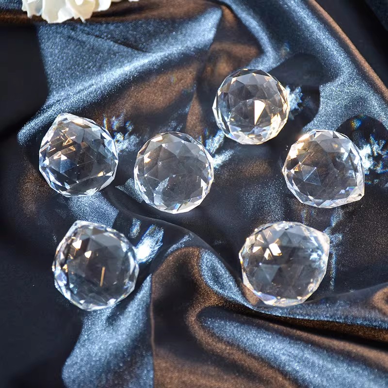 Crystal Ball Decor - Kristallen bol prisma zonenvanger regenboogmaker 20-50mm