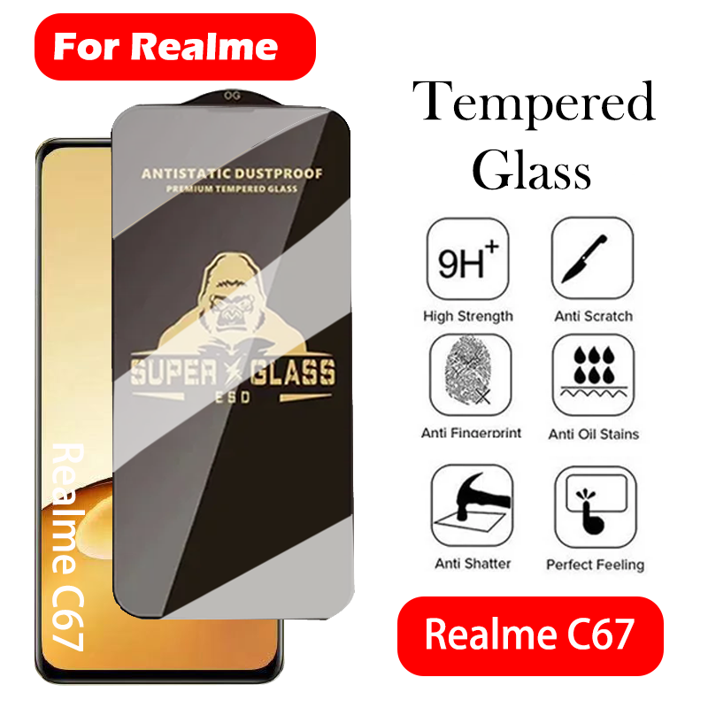 Realme C67 - KingKong Gorilla Gehard Glas Voor Realme