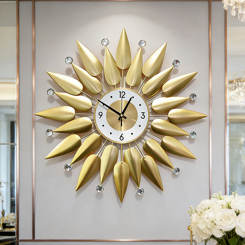 Luxe wandklok metalen wandklok - Luxury Lifestyle Hotel recensie en prijs