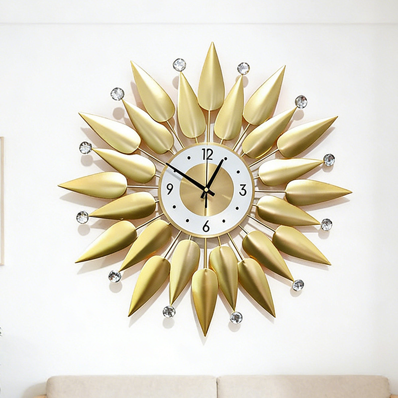 Luxe wandklok metalen wandklok - Luxury Lifestyle Hotel recensie en prijs