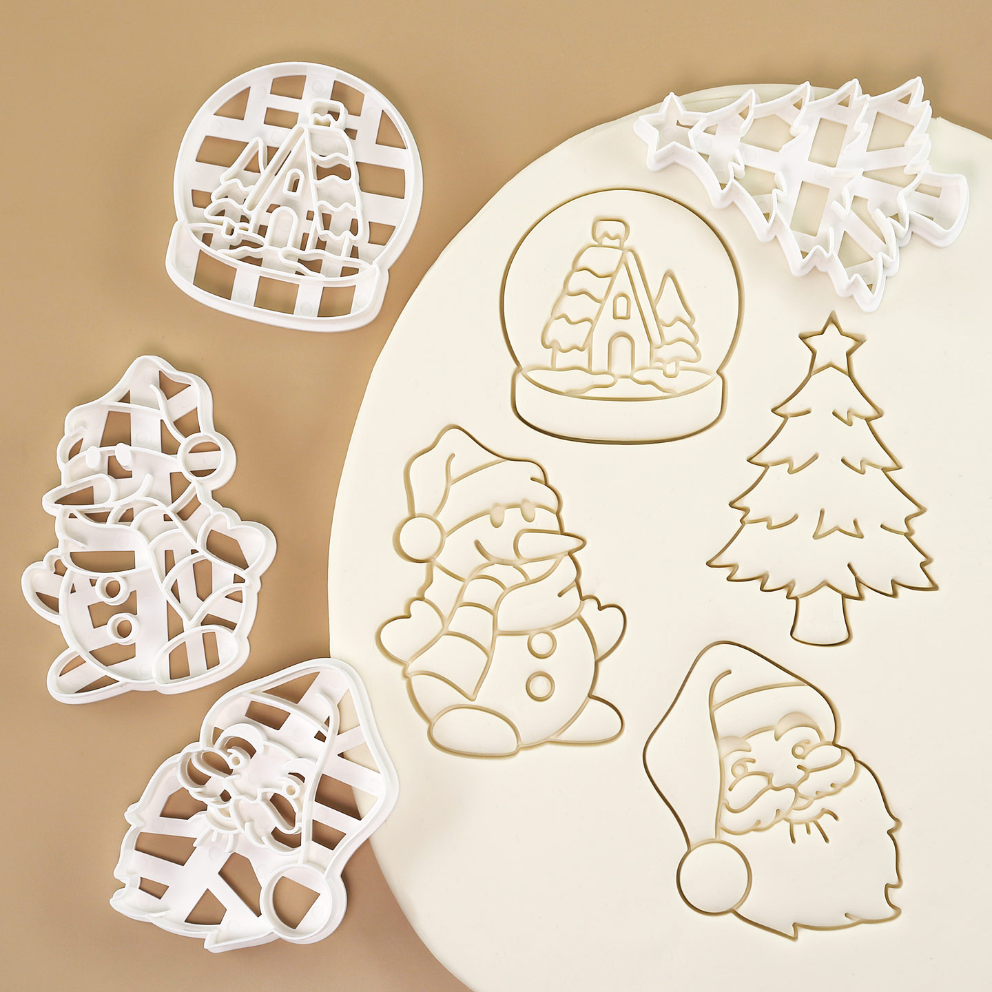 4-delige kerstkoekjesvormer Ke - Crystal Ball Decor recensie en prijs