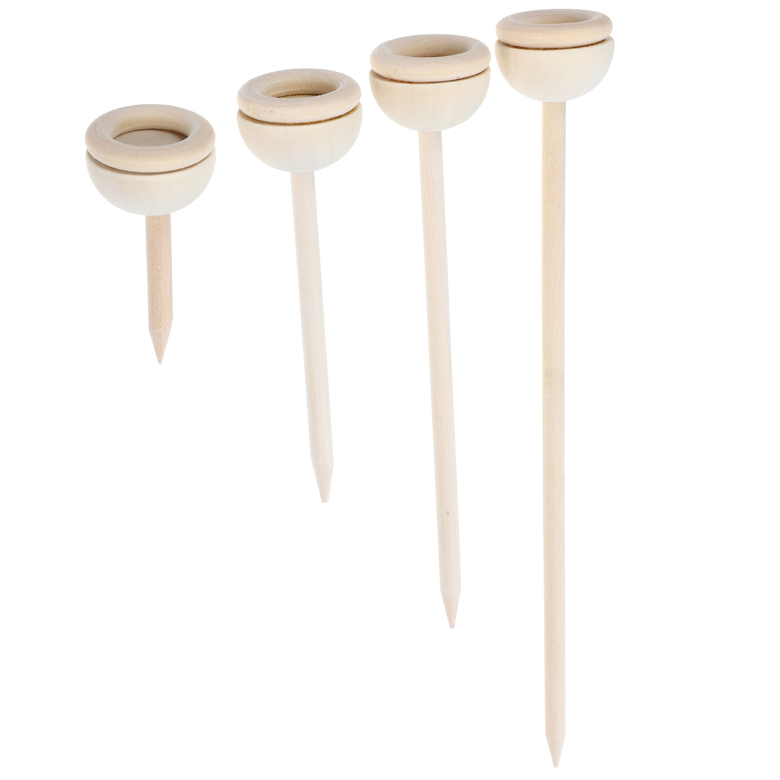 4-delige houten standaard voor - Crystal Ball Decor recensie en prijs